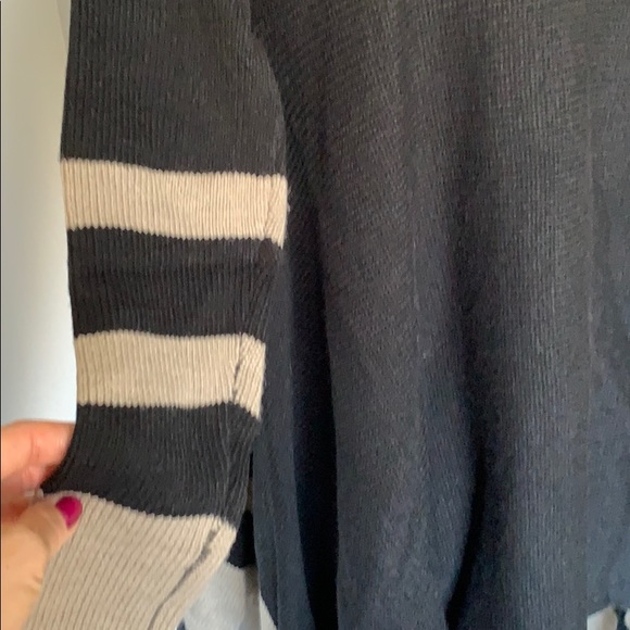 Cupcakes & cashmere black and taupe cardigan - Picture 4 of 4